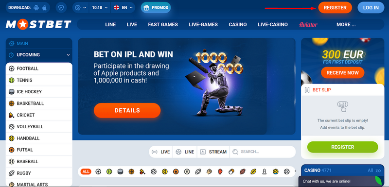 Веб-сайт и приложение Mostbet Веб-сайт и приложение Mostbet